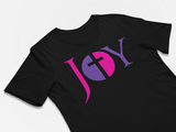 Motivational message t-shirt - Joy T-shirt - Premium bold t-shirt design black