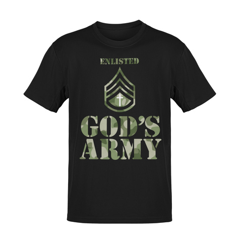 God’s Army Christian Inspirational T-shirt