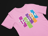 Christian t-shirt - Faith T-shirt - Premium women t-shirt pink